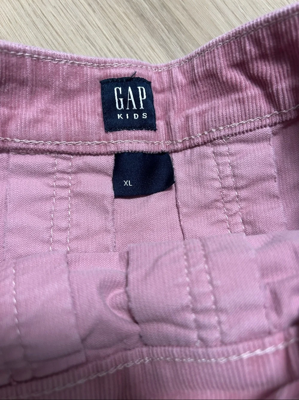 GAP Girls Pink Corduroy Pleated Skater Girls Mini Skirt Size XL Children’s Skirt